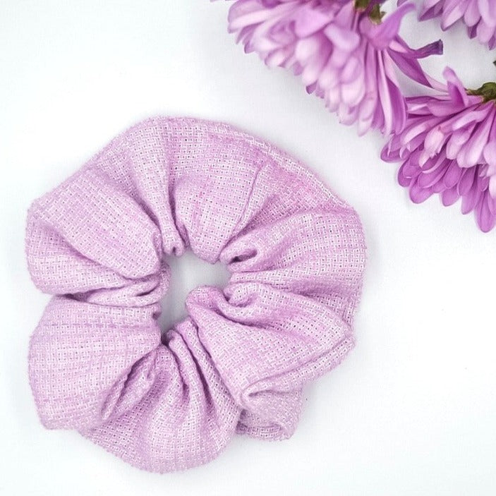 Soft Mauve Scrunchie